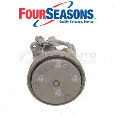 Reman Four Seasons AC Compressor for 1997 Saturn SW1 - Heating Air Conditioning - Image 1 of 4