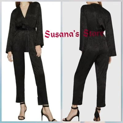 NUEVO MONO JACQUARD MANGA LARGA ENVOLVENTE SINTÉTICA TALLA XXS BCBG MAXAZRIA Foto 1 de 4