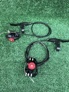 Avid BB5 Mountainbike Scheibenbremssättel + Tektro MT30 Hebel vorne hinten Set. - Bild 1 von 13