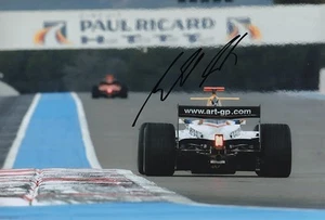 F1 Driver Michael Ammermuller Hand Sigend Photo 4 - Picture 1 of 1