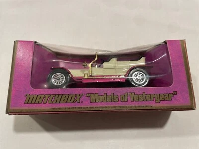 Matchbox Models of Yesteryear Y-10 1906 Rolls Royce Silver Ghost OVP - Bild 1 von 4
