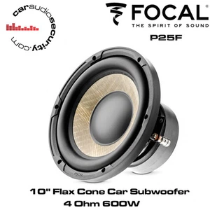 Focal Flax Cone P 25 F - 10" 25cm Car Subwoofer 600 Watts Bass Woofer - Picture 1 of 1
