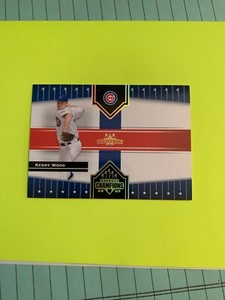 2005 DONRUSS CHAMPIONS KERRY WOOD IMPRESSIONS GOLD 41/50