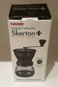 Hario Coffee Grinder Skerton Plus- MSCS-2DTB. Ceramic Coffee Mill