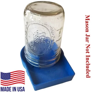 Pinnon Hatch Farms 12 Pack Heavy-Duty Chick Feeder - Mason Jar NOT Included - Picture 1 of 12
