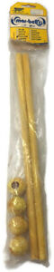  Accento Craft 12" Rods & Balls Purse Handles Yellow Mar-bell's Vintage Purse