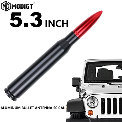 Antena bala EE. UU. para Jeep Wrangler JK JL Rubicon Sahara Gladiator 2007-2021 Foto 1 de 4