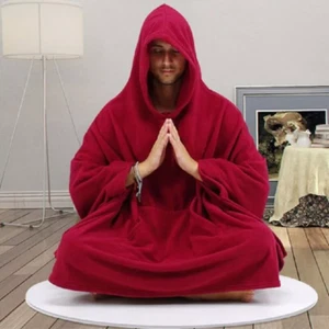 Zen Buddhist Meditation Cloak Shawl Blanket Sale - Picture 1 of 8