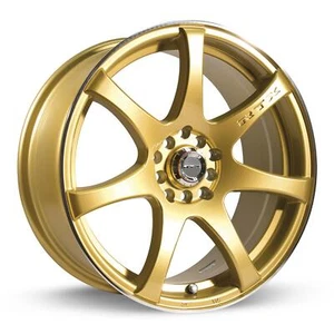 15 Inch Gold Alloy Wheel Rim for Hyundai Elantra, RTX 81127 15x6.5 4x100 4Lug - Picture 1 of 2