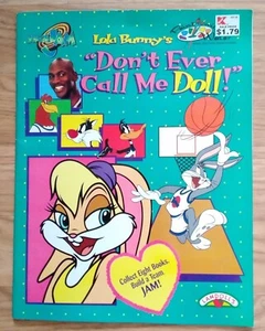 Don't Call Me Doll-Space Jam Coloring Books, M. Jordan Looney Tune 1996 New - Picture 1 of 2