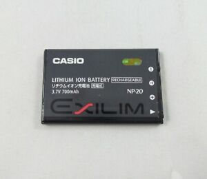 Casio NP-20 Li-ion Battery for EX-M1 M2 M20 S1 S3 S20 S100 S500 Z3 Z5 Z75