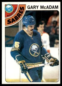 1978-79 Topps Gary McAdam // Buffalo Sabres #42 - Picture 1 of 2
