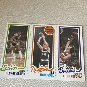 1980-81 Topps Basketball #249, 72, 208 Ice Man George Gervin, Issel, Kupchak - Picture 1 of 2