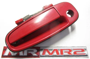 Manija lateral de puerta exterior para pasajeros Toyota MR2 MK2 roja 3E5 - izquierda - Imagen 1 de 2