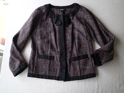 Blazer DKNY TWEED, TOP TALLA 2, Abrigo Chaqueta MEZCLA LANA AY  Foto 1 de 4