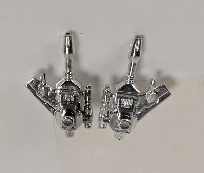 1984 Hasbro G1 Transformers G1 Frenzy Rumble Silver Weapon Gun  MINT  Part Set - Image 1 of 3