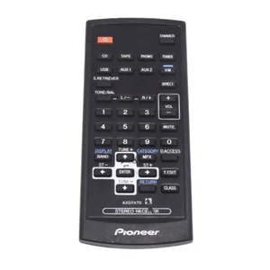 Pioneer Stereo Receiver Remote Control AXD7470 For Stereo Audio System SX-A9 - Picture 1 of 3