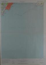 Woodmont Connecticut Long Island Sound Antique Topographic Map Printed 1960