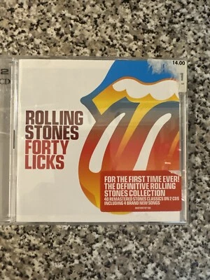 CD DOUBLE ALBUM - THE ROLLING STONES - FORTY LICKS Uk Import Made In EU (12) Foto 1 de 4