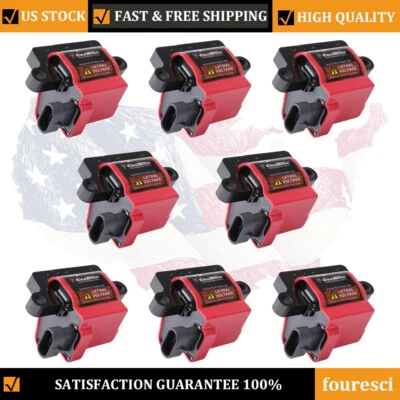 Bobinas de encendido 8 piezas D581 para Cadillac Escalade 2002 2003 2004 2005 2006 5,3 6,0 Foto 1 de 4