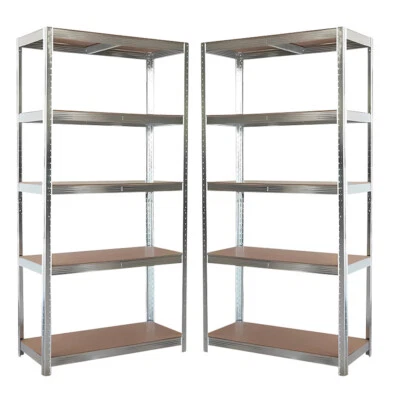 2er Set Schwerlastregal, 900x400x1800cm, 875kg - Bild 1 von 3