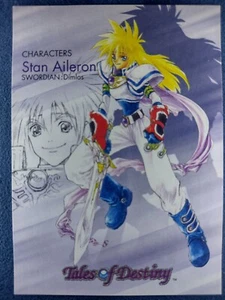 Tales of Destiny Trading Card " 01 : Stan Aileron " NAMCO EPOCH 1998 Japan F/S - Picture 1 of 10