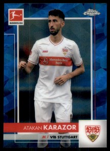 2020-21 Topps Chrome Sapphire Bundesliga #91 Atakan Karazor