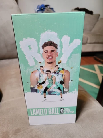 NEW LaMelo Ball ROY Charlotte Hornets Bobblehead NBA 01/02/22 ROY rookie Cover