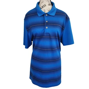 GRAND SLAM (Slim Fit) blue polyester shirt- size XL - Picture 1 of 5