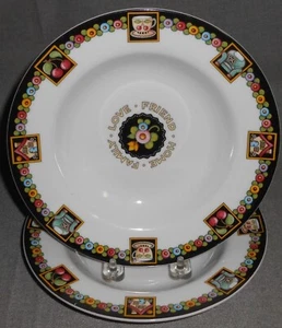 Set (2) Maria Engelbreit LOVE, HOME Rand Suppenschalen - Bild 1 von 8