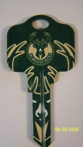 Milwaukee Bucks Kwikset house key blank KW1/KW10 - Bild 1 von 1