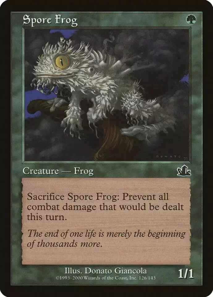 MTG Spore Frog [Prophecy] LP/EX - Image 1 of 1