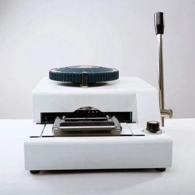 72-Character PVC Card Stamping Machine VIP Club Magnetic Card Embossing Embosser - Image 1 of 4