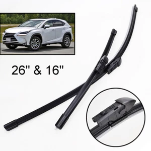 2X Front Windshield Wiper Blades For Lexus NX200 NX200t NX300h 2015-2020 - Bild 1 von 6
