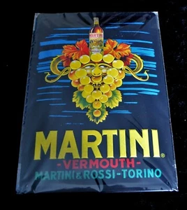 Nostalgic Art, MARTINI - VERMOUTH -, 20 x 30 cm  , Neu - Picture 1 of 1