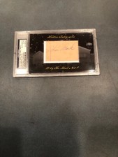 Lou Brock 16/19 2012 Historic Autographs Why The Hall Not?