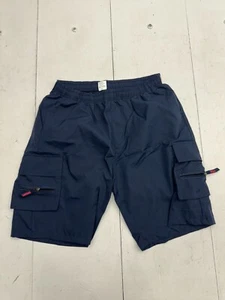 Shein marineblaue sportliche Cargo Kordelzug Shorts Herren Größe XXL - Bild 1 von 5
