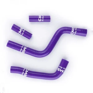 Purple Silicone Radiator Coolant Hose Kit For 2002-2022 Yamaha YZ125 YZ 125 - Picture 1 of 9