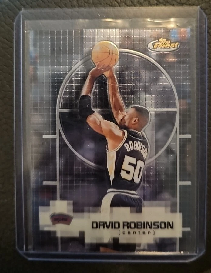 00-01 Topps Finest David Robinson #9 Spurs 🔥 🔥 - Image 1 of 2