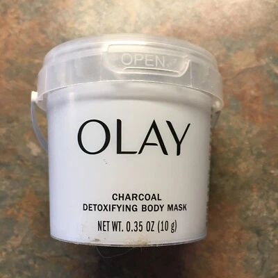 Olay Charcoal Detoxifying Body Mask Scrub for Women, 0.35 oz - Image 1 of 4