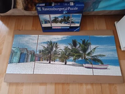 Ravensburger Puzzle 1000 Teile Triptychon  Insel Soana Strand - vollständig  - Bild 1 von 3