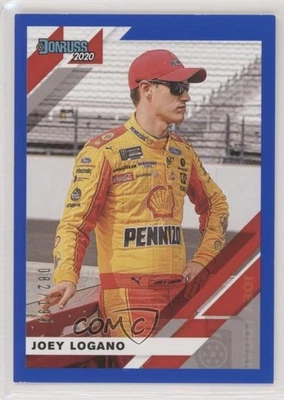 2020 Panini Donruss NASCAR Blue /199 Joey Logano #39 - Image 1 of 2