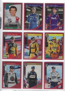 2019 Donruss OPTIC RED WAVE PARALLEL RETRO-#15 Kyle Busch-ONE CARD ONLY! - Picture 1 of 10