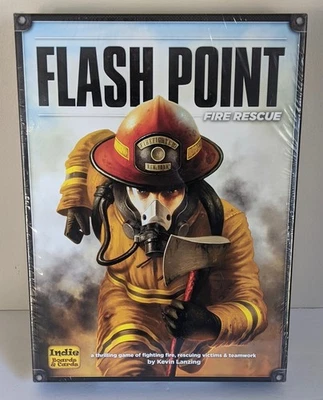 Indie Boards & Cards Flash Point Fire Rescue Board Game (IBCFPF2) New Sealed - Image 1 of 4