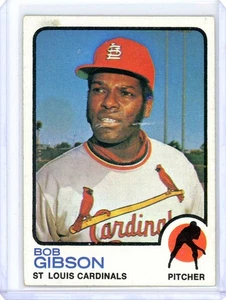 1973 Topps - Bob Gibson #190 HOF  St. Louis Cardinals S0199 - Picture 1 of 2