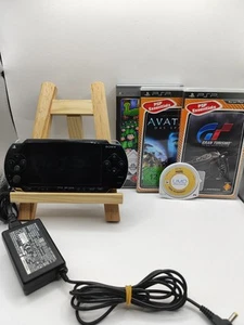 Sony PlayStation Portable PSP 3004 Konsole Set Spielekonsole + 4 Spiele - Bild 1 von 8