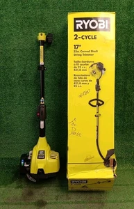 Recortadora de gas RYOBI 17" pulgadas 25cc accesorio de 2 ciclos eje curvo capaz - PARA REPUESTOS - Imagen 1 de 11