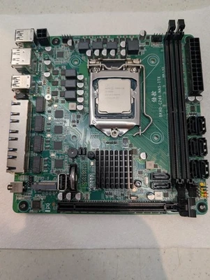 C246 ITX NAS Motherboard + Intel i5-9500 - ideal for NAS / Jellyfin / Firewall - Image 1 of 4