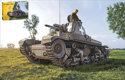 KIT MODELLINO VEICOLO MILITARE CARRO ARMATO ITALERI PZ.KPFW.35 T SCALA 1/72 - Immagine 1 di 4