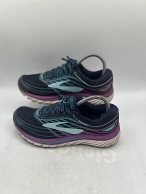 Brooks Glycerin 15 Super DNA Running Women's Sz 9 Navy Purple Lace Up Sneakers - Image 1 of 4